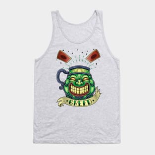 GREED POT Tank Top